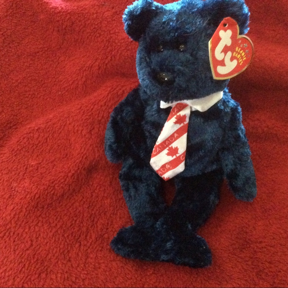 Pops Ty beanie baby Canadian hang tag June 16,2001